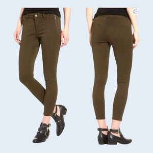 DL 1961 Margaux Instasculpt McKinney Ankle Jean Deep Olive